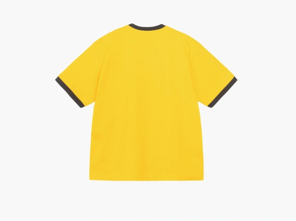 Stussy Sport Ringer Tee Gold 
