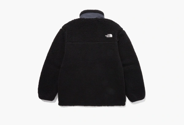 The North Face Reversible Fleece Jacket Black  The North Face Reversible Fleece Jacket Black