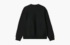 Carhartt WIP American Script Sweatshirt Black