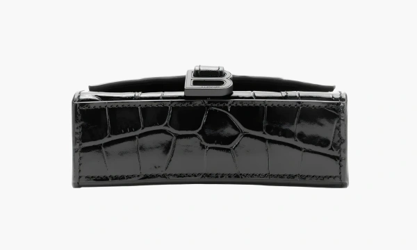 Balenciaga Hourglass Handbag Black 