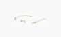Gentle Monster Spectacle Frames Men's Gold 