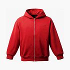 WYSION ZIP HOODIE CARMINE RED