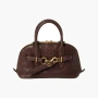 Miu Miu Aventure Nappa Leather Handbag "Brown" 