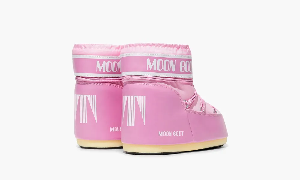 Moon Boot Icon Low Nylon Pink