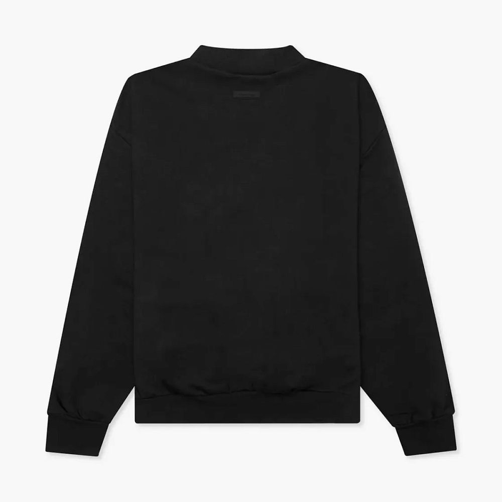 Fear Of God Essentials Crewneck Jet Black