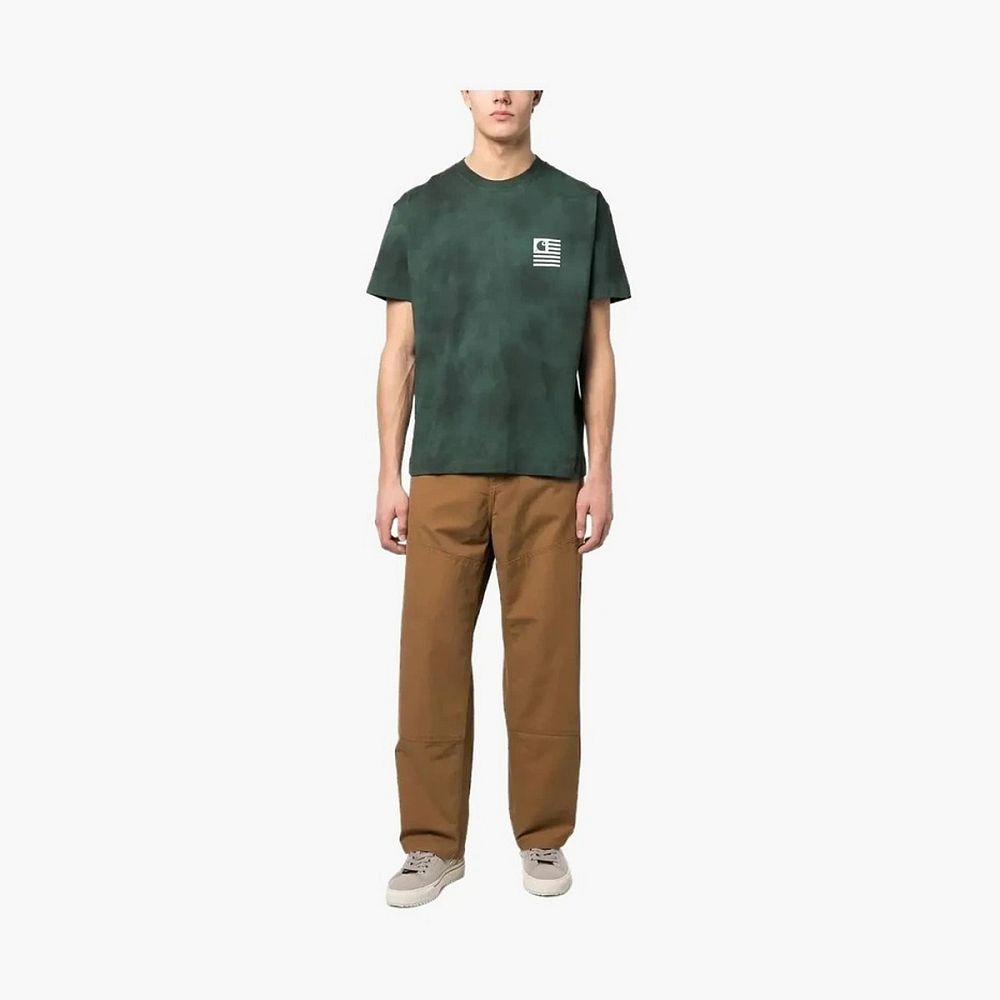 Carhartt WIP Cotton Work Pants Brown