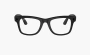 Ray-Ban Meta Wayfarer Sunglasses Black Clear/Grey 