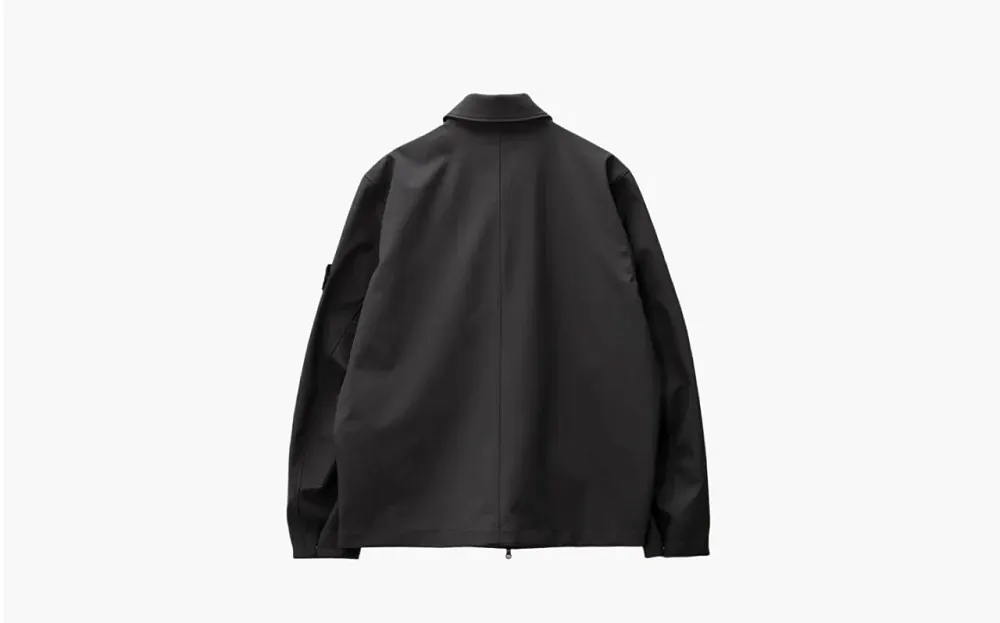 Stone Island Compass Patch Shirt Jacket "Black"