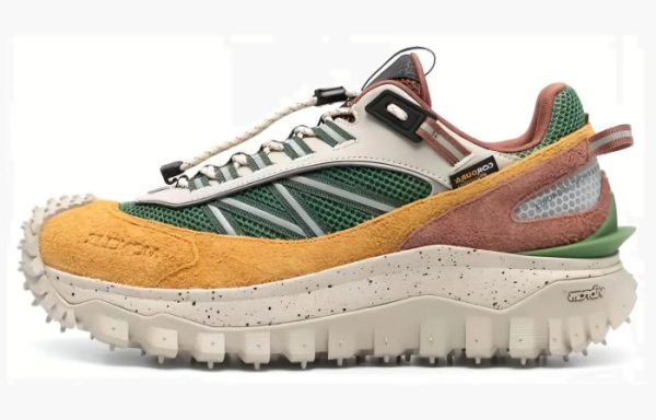 Moncler Trailgrip Suede Sneakers 