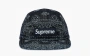 Supreme Bandana Jacquard Denim Camp Cap Indigo 