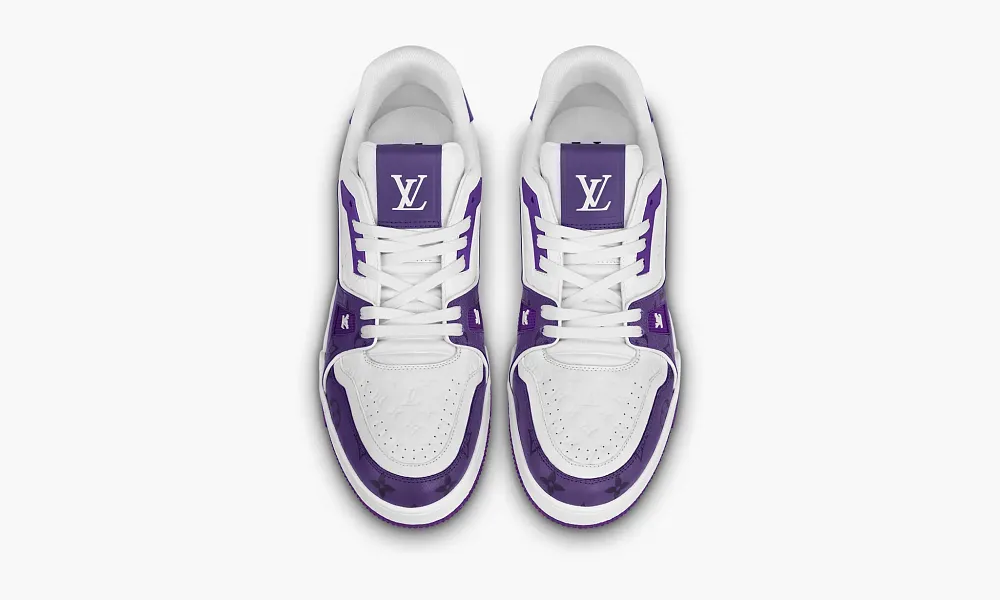 Louis Vuitton Trainer Purple Monogram