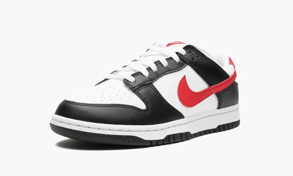 Nike Dunk Low Retro Red Swoosh Panda 
