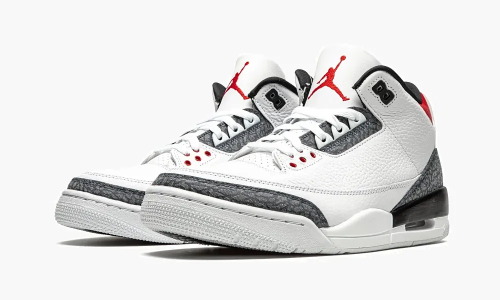 Air Jordan 3 Retro Se-t Denim Japan Exclusive - Fire Red