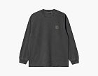 Carhartt WIP Vista Long-Sleeve T-Shirt Charcoal Grey