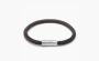 HERMES Goliath Bracelet Leather "Brown" 