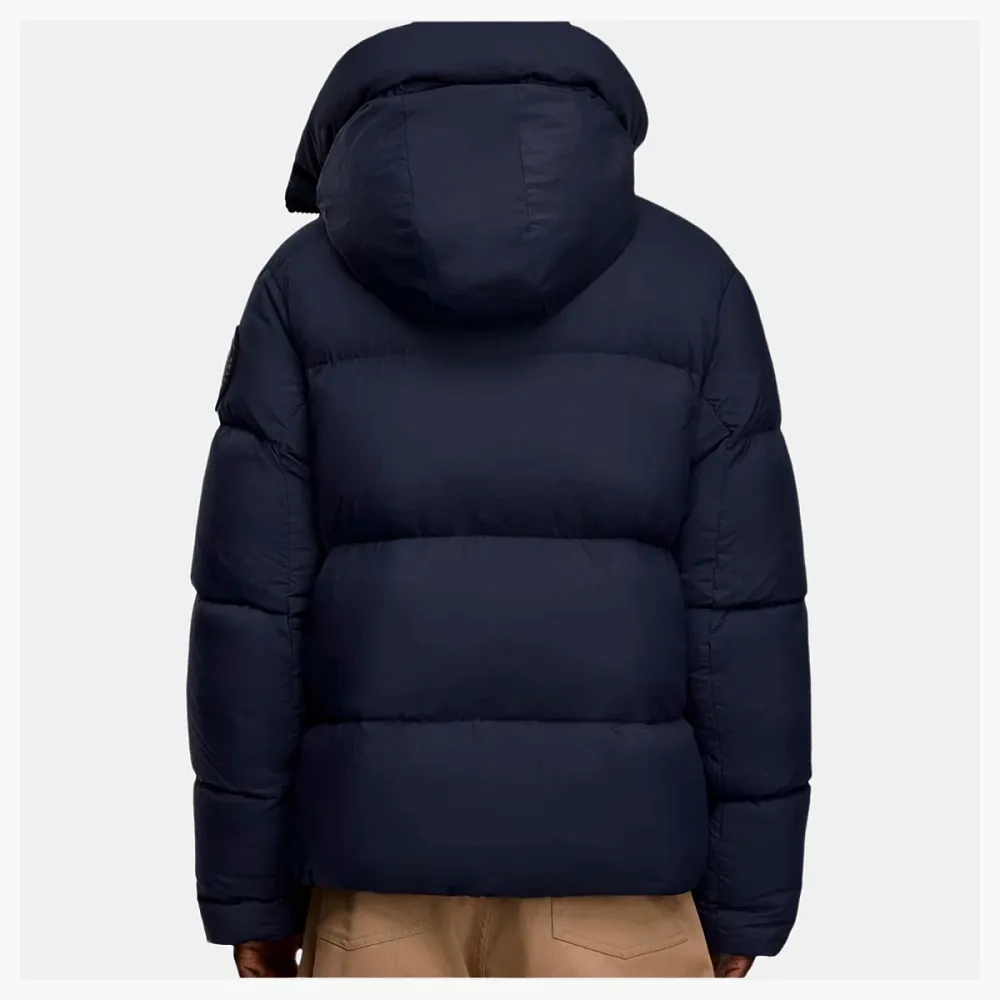 Canada Goose Crofton Puffer Matte Coat Cerulean Blue