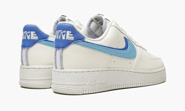 Air Force 1 Double Swoosh - Blue Chill 