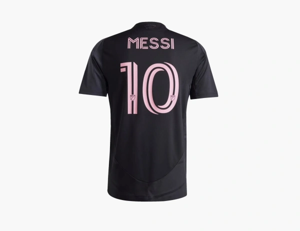 Adidas Inter Miami CF 25/26 Messi Away Authentic Jersey T-Shirt  Black  Adidas Inter Miami CF 25/26 Messi Away Authentic Jersey T-Shirt  Black