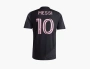 Adidas Inter Miami CF 25/26 Messi Away Authentic Jersey T-Shirt  Black 