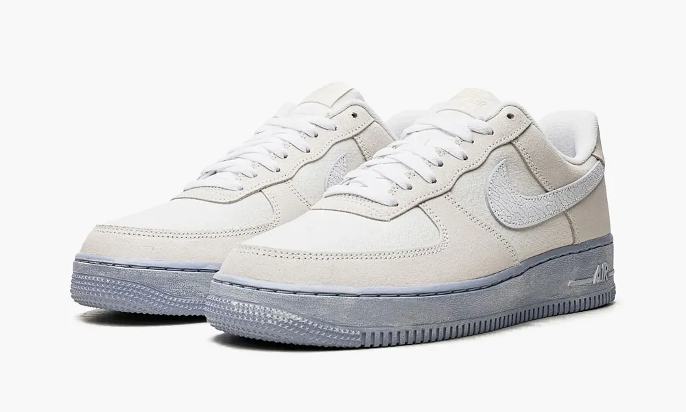 Nike Air Force 1 Low '07 Lv8 Emb Summit White Blue Whisper