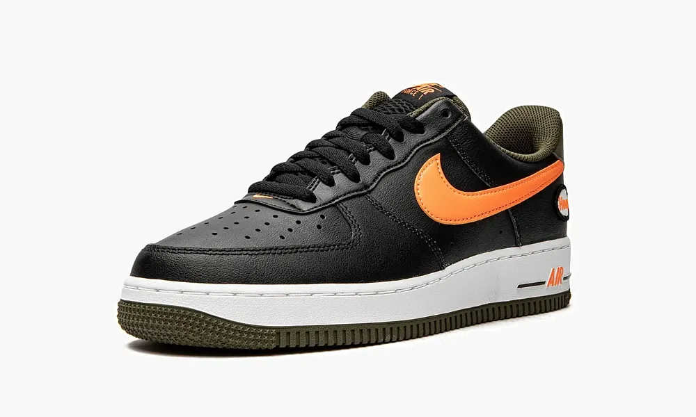 Air Force 1 Low Hoops Black University Gold