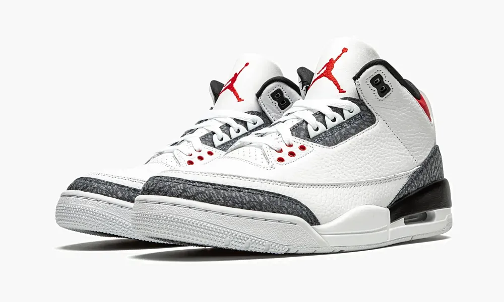 Air Jordan 3 Retro SE Dnm Fire Red Denim