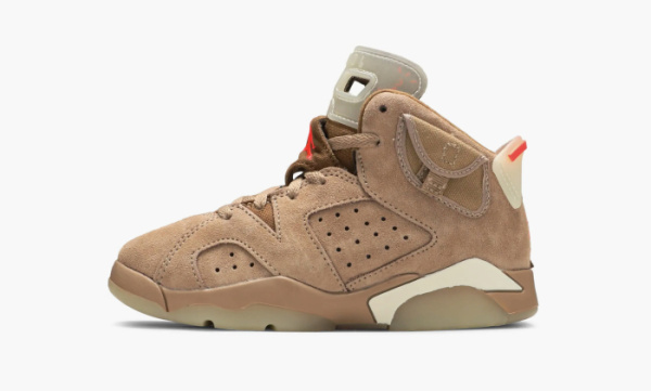 Air Jordan 6 Retro PS x Travis Scott British Khaki 