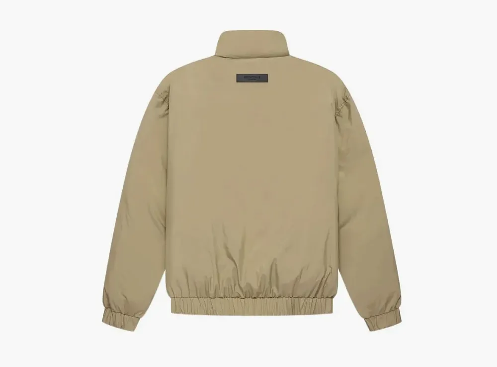 Fear of God Essentials Half-Zip Puffer Oak