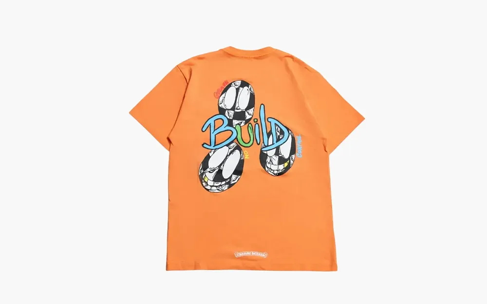 Chrome Hearts Matty Boy Link Build T Shirt Orange