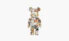 Bearbrick Andy Warhol X Jean Nichel Basquiat #4 400%