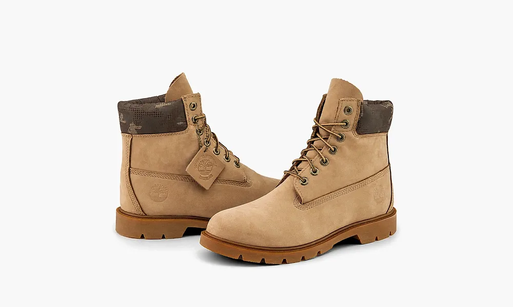 Timberland Waterproof Leather Boot Light Beige