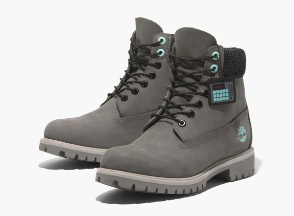 Timberland Premium 6-Inch Lace Up Waterproof Boot Grey 