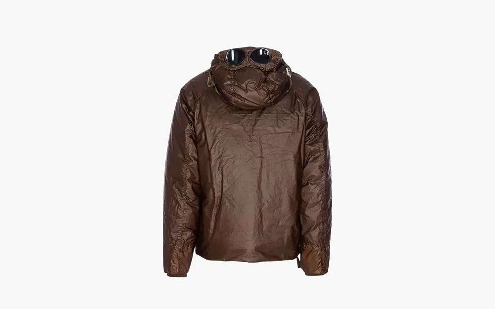 C.P. Company Long Sleeve Outerwear Jacket Pockets Brown