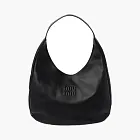 Miu Miu Leather Hobo Bag Black