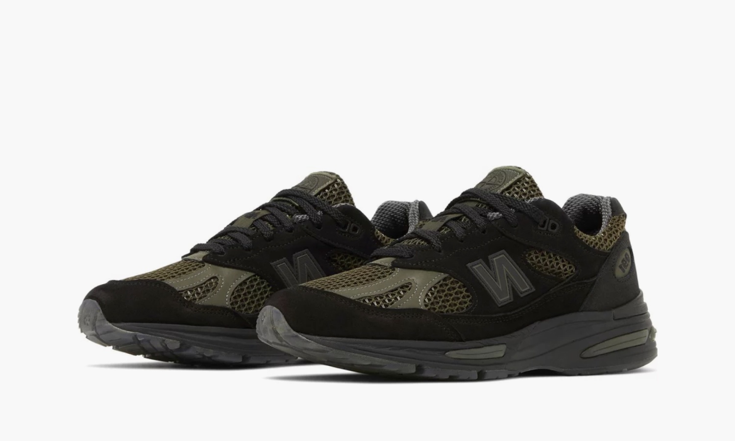 New Balance x Stone Island 991v2 Made in England "Black" 