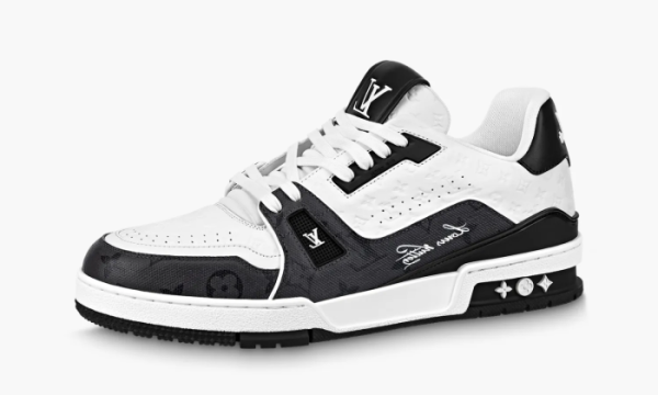 Louis Vuitton Lv Trainer Black White 