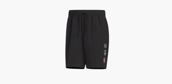 Adidas Originals x Monkey Kingdom Woven Shorts Black 
