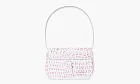 Diesel 1DR Shoulder Bag Croc-print White
