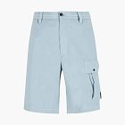 C.P. Company Stretch Cotton Cargo Bermuda Shorts Blue