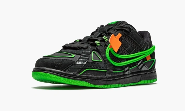 Nike Air Rubber Dunk PS Off-white - Green Strike Kids 