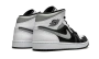 Air Jordan 1 Mid White Shadow 