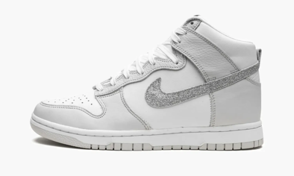 Nike Dunk High WMNS Silver Swoosh 