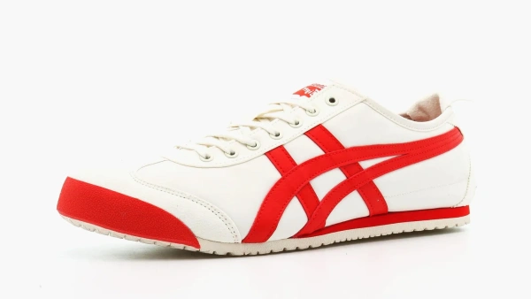 Asics Onitsuka Tiger Mexico 66 Cream Fiery Red 