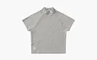 Chrome Hearts Bad Seed Short Sleeve Mock Neck T-Shirt Grey
