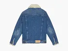 Ami Paris Trucker Lined Jacket Used Blue