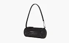 Alaia Mini Tube Bag in Calfskin Black