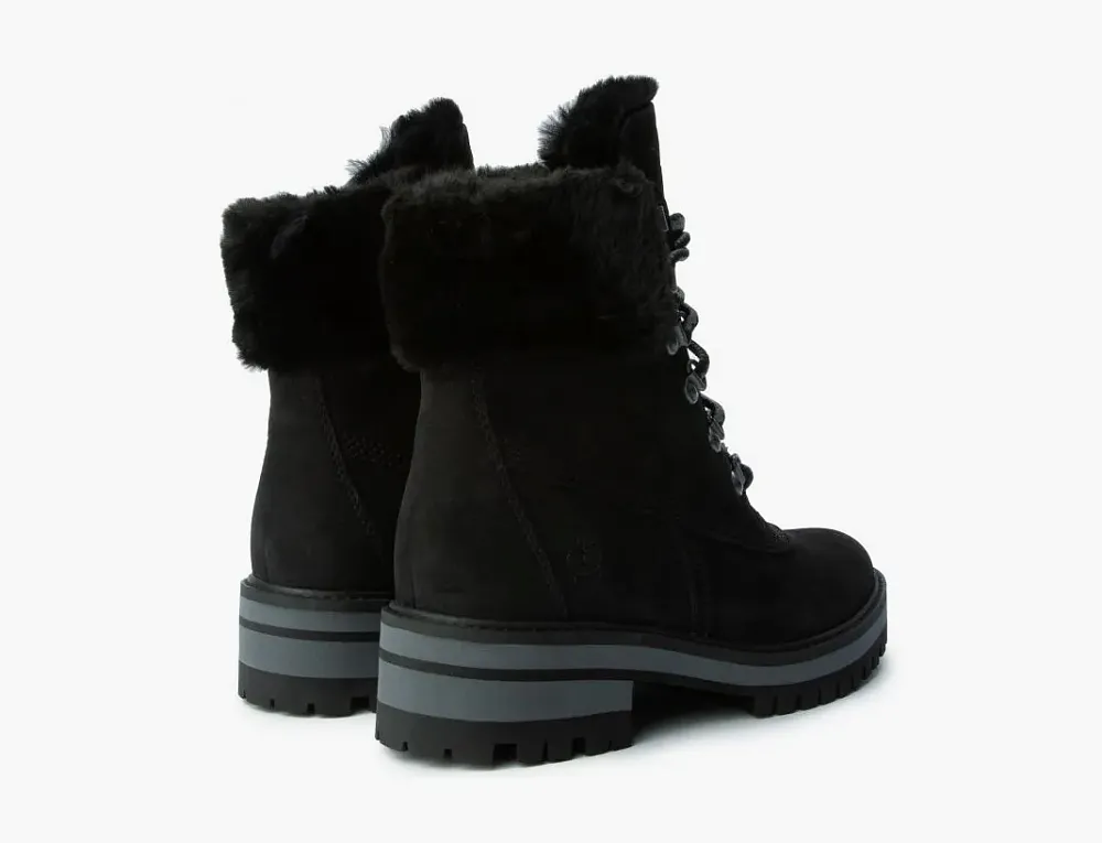 Timberland Courmayeur Valley 6 Inch Warm Lined Boot WMNS Black