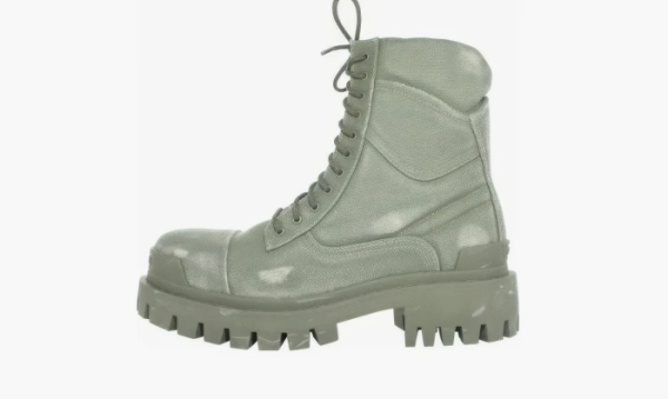 Balenciaga Strike Cotton Canvas Khaki 
