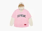 Supreme x Chicago White Sox Hooded Baseball Jersey Light Pink