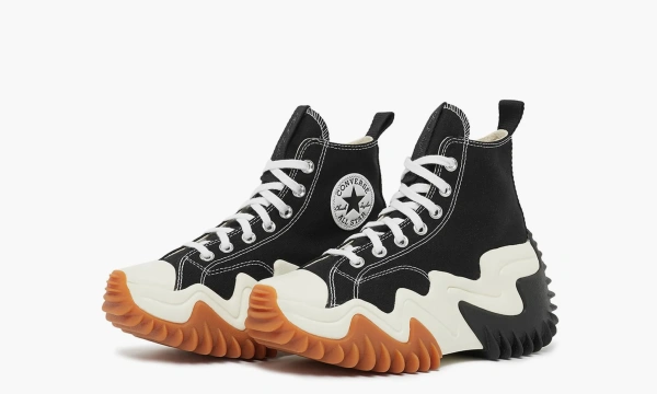 Converse Run Star Motion Black White Gum 